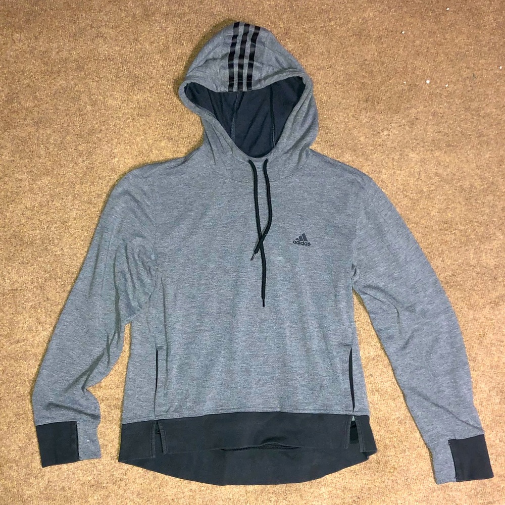 Adidas lightweight long sleeve with hood